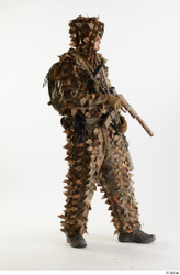  Frankie Perry Standing with Gun in Ghillie 